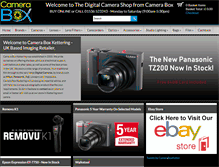 Tablet Screenshot of camera-box.com